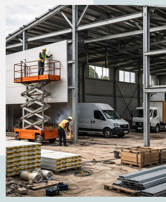 Быстровозводимые здания для автобизнеса в Магадане под ключ